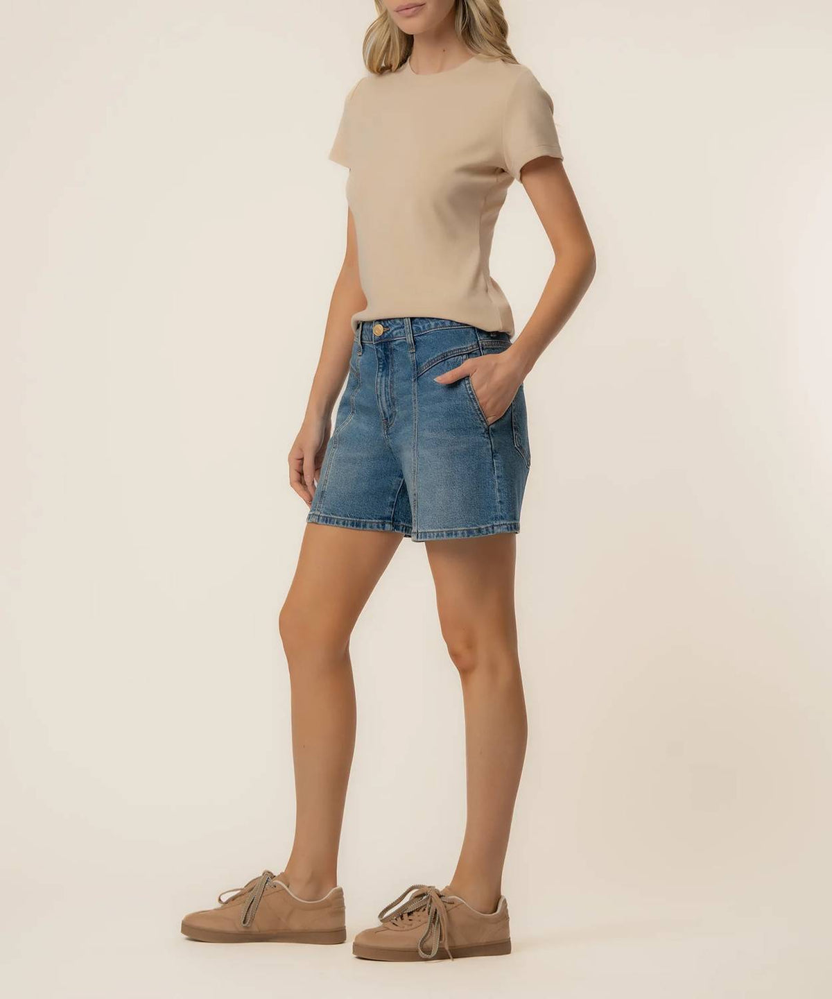 Kut From The Kloth - Hailey High Rise Short