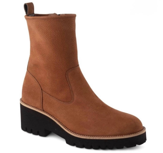 Paul Green - Women's Newbury Suede Wedge Boots