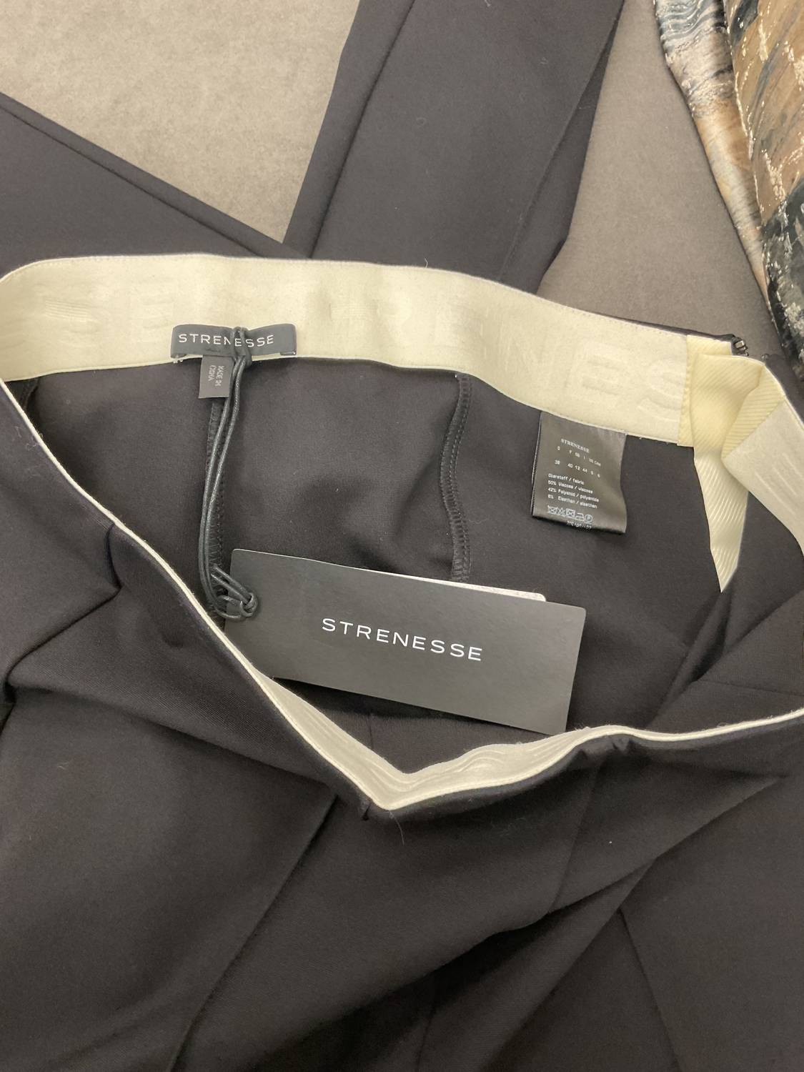 Strenesse - PANT WITH ZIPPER ON THE SIDE