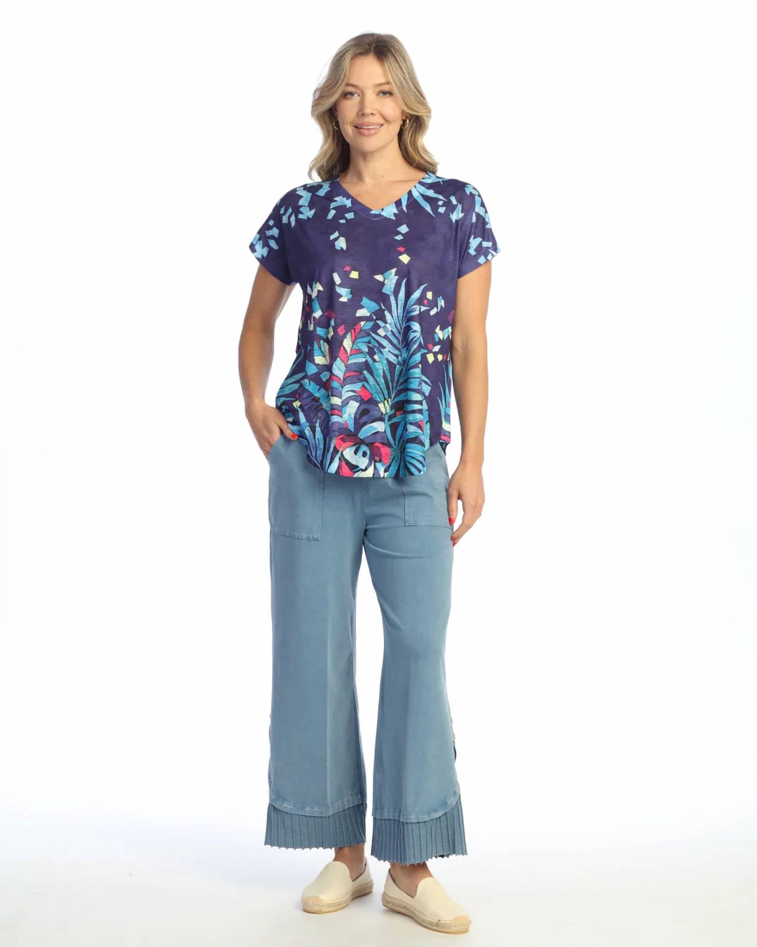 Jess & Jane - Floral Cap Sleeve Top