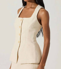 Astr - Brunelle Square Neck Vest