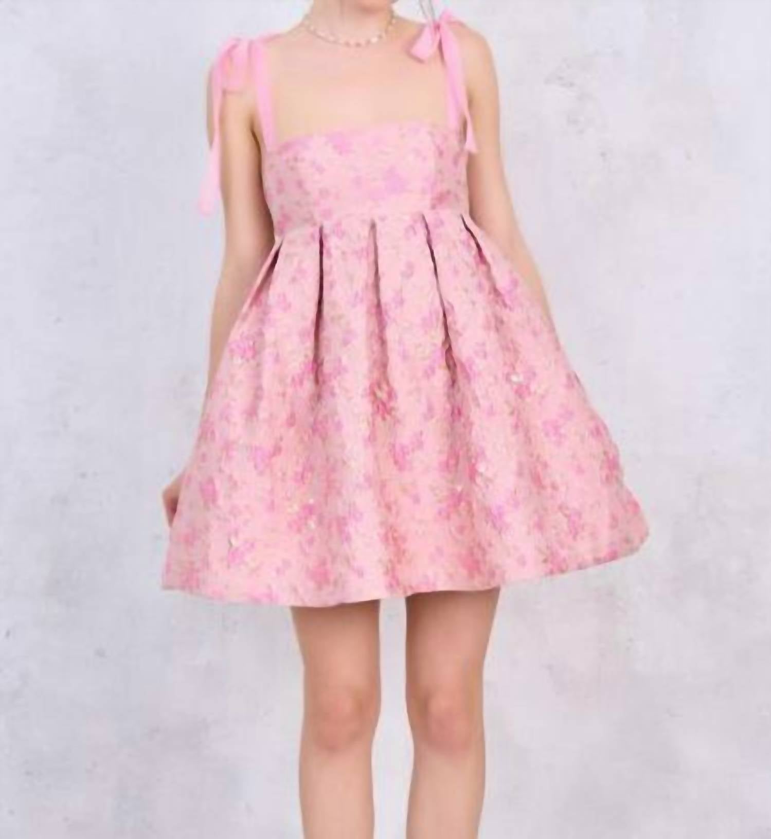 B.Right - Babydoll Mini Dress
