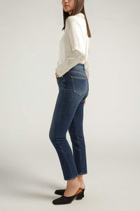 Silver Jeans Co - Isbister High Rise Straight Leg Jean 31" inseam