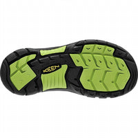 Keen Kid's Newport Outdoor Sandals in black lime - kids' sandal - alternate view
