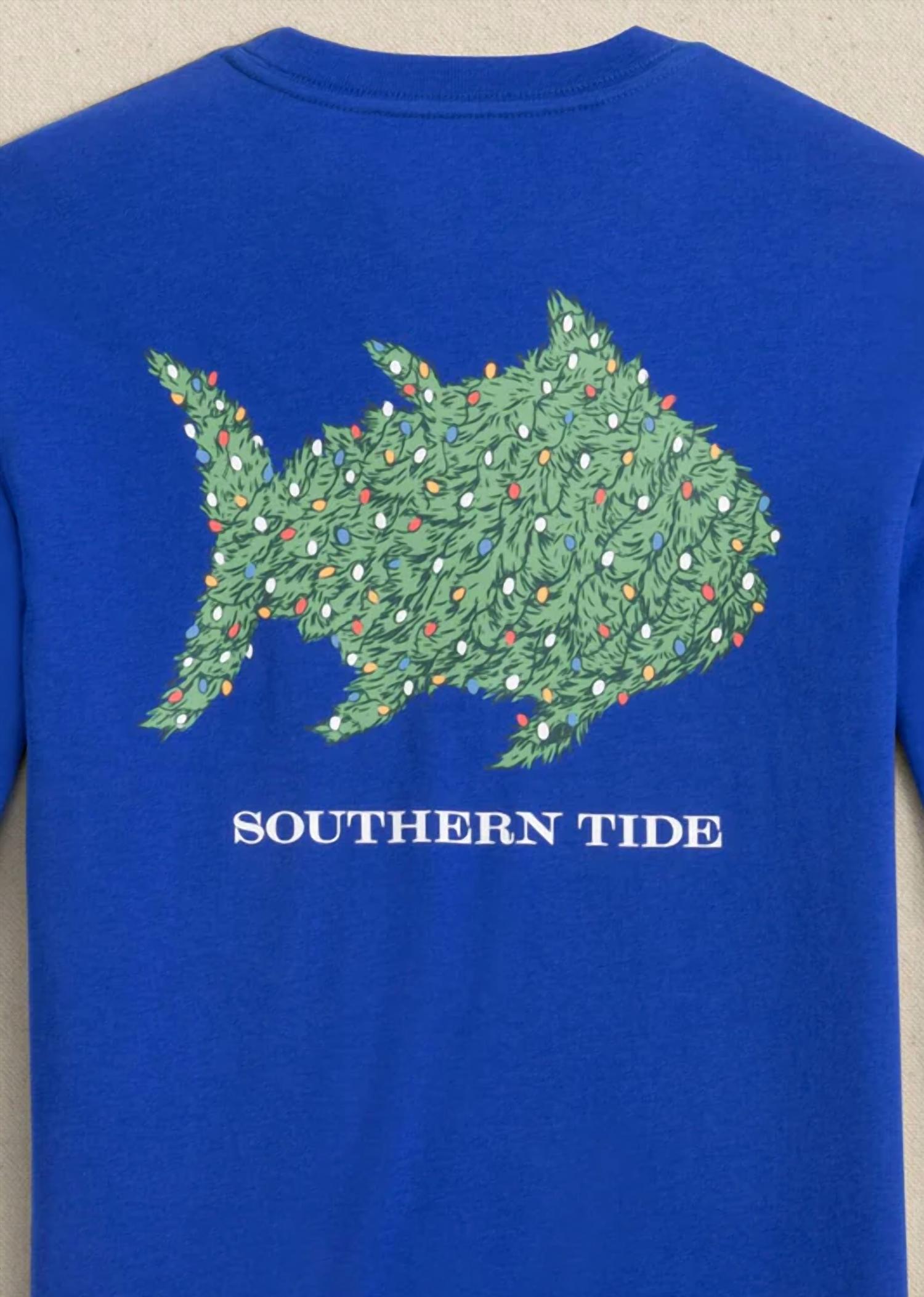 Southern Tide - Boys' Skipjack Lights Long Sleeve T-shirt