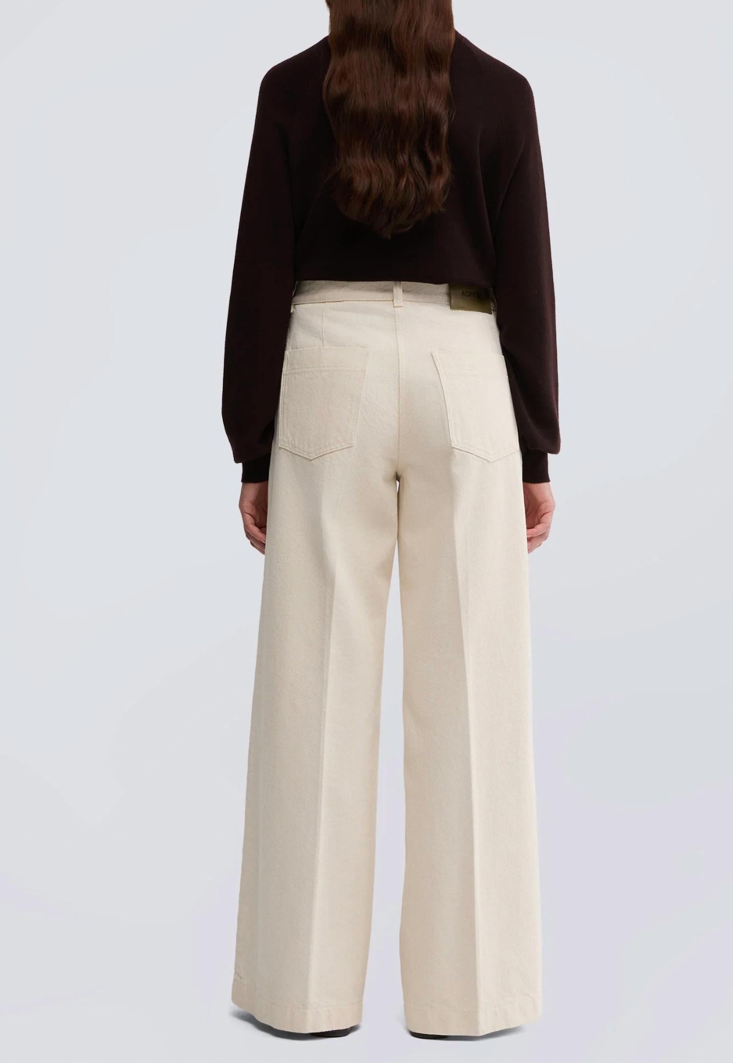 Aspesi & Co - Women's Wide-leg Denim Touser
