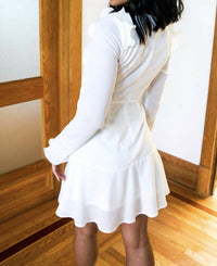 Wow Couture - Dress with kniferuffle detail