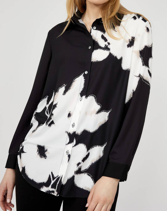 Frank Lyman - Floral Long-sleeve Button Shirt