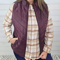 Keren Hart - Zipper Quilted Vest