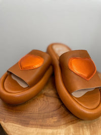 Pmk Shoes - Women's Heart Platform Slides