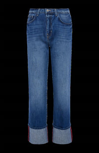 L'Agence - Women's Leighton Cuff Denim Jean