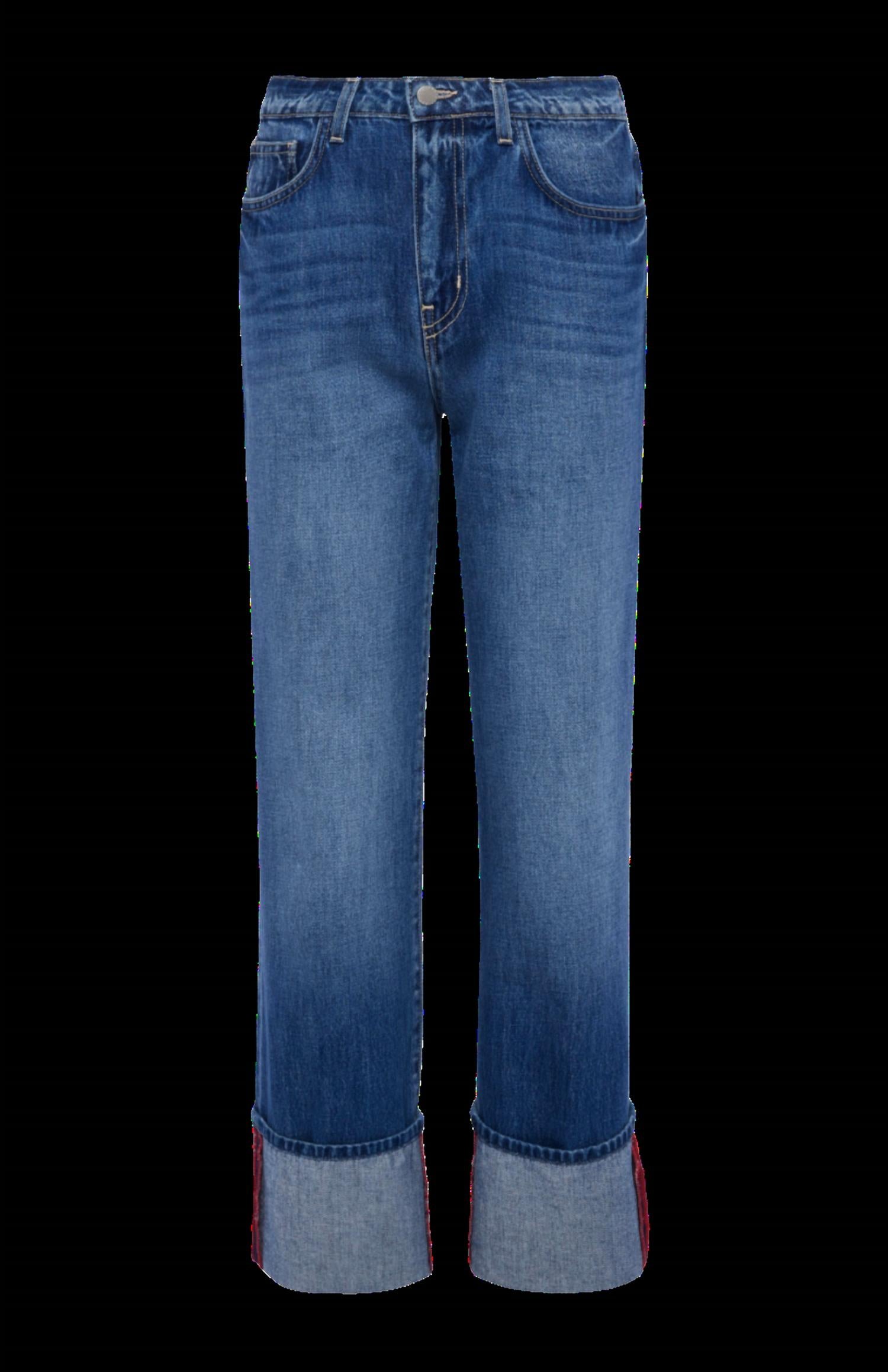 L'Agence - Women's Leighton Cuff Denim Jean