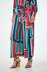 Trina Turk - Cubism Geometric Print Pant