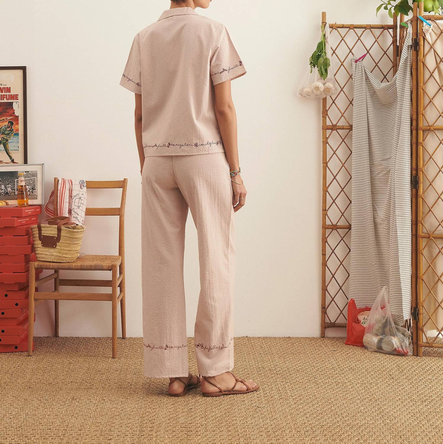 Maison Labiche - Pasta Button Down Tee