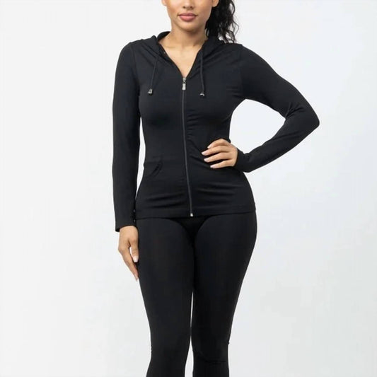 Listicle - Seamless Hoodie And Legging Lounge Set
