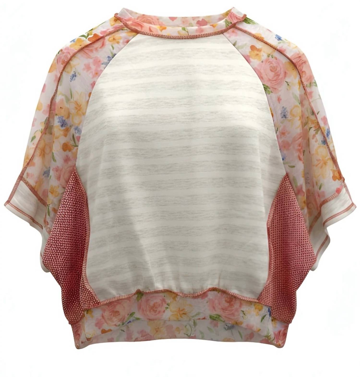 Haptics - Women's Oversized Floral Shirt