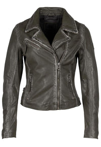 MAURITIUS Women's Christy 3 Star Jacket in olive snake - women's jacket