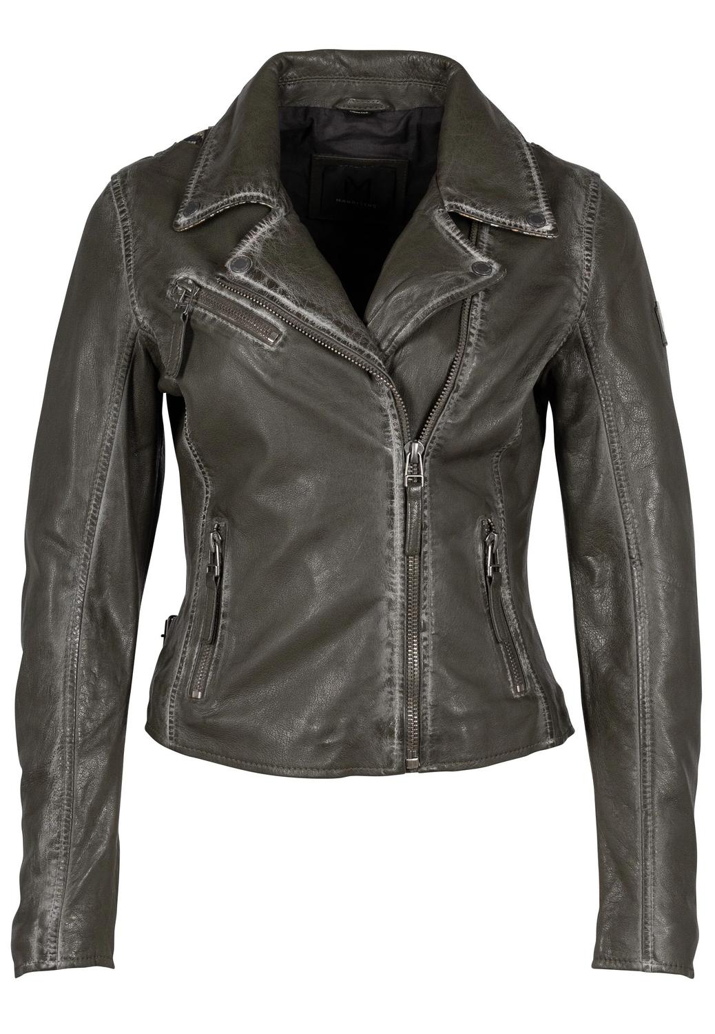 MAURITIUS Women's Christy 3 Star Jacket in olive snake - women's jacket