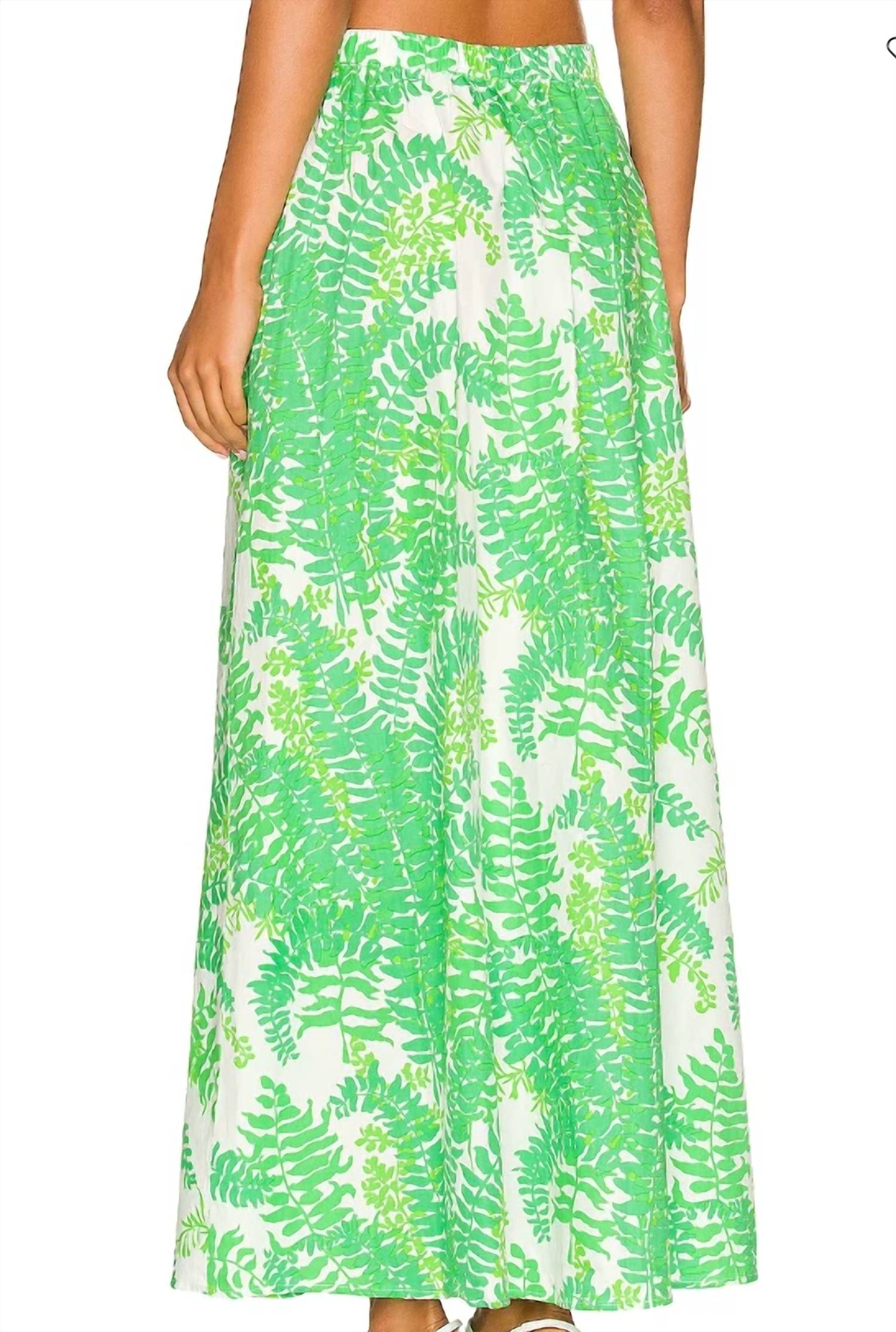 S/W/F - Planta Maxi Split Skirt
