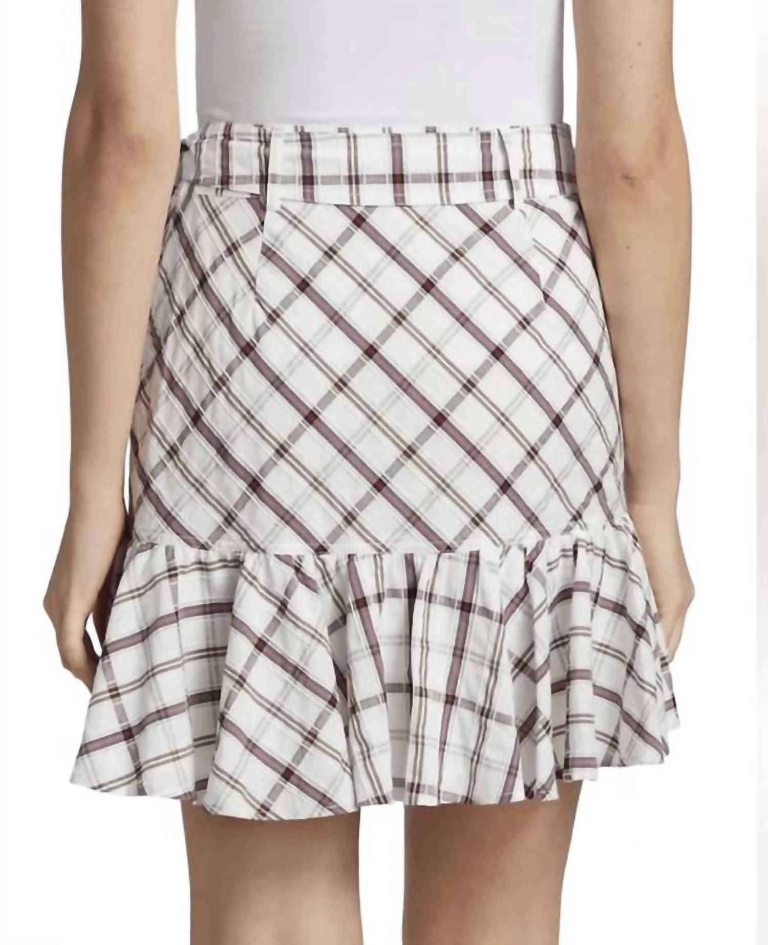 Veronica Beard - Memphis Plaid Mini Skirt