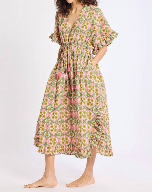 Mille - Eden Caftan Midi Dress