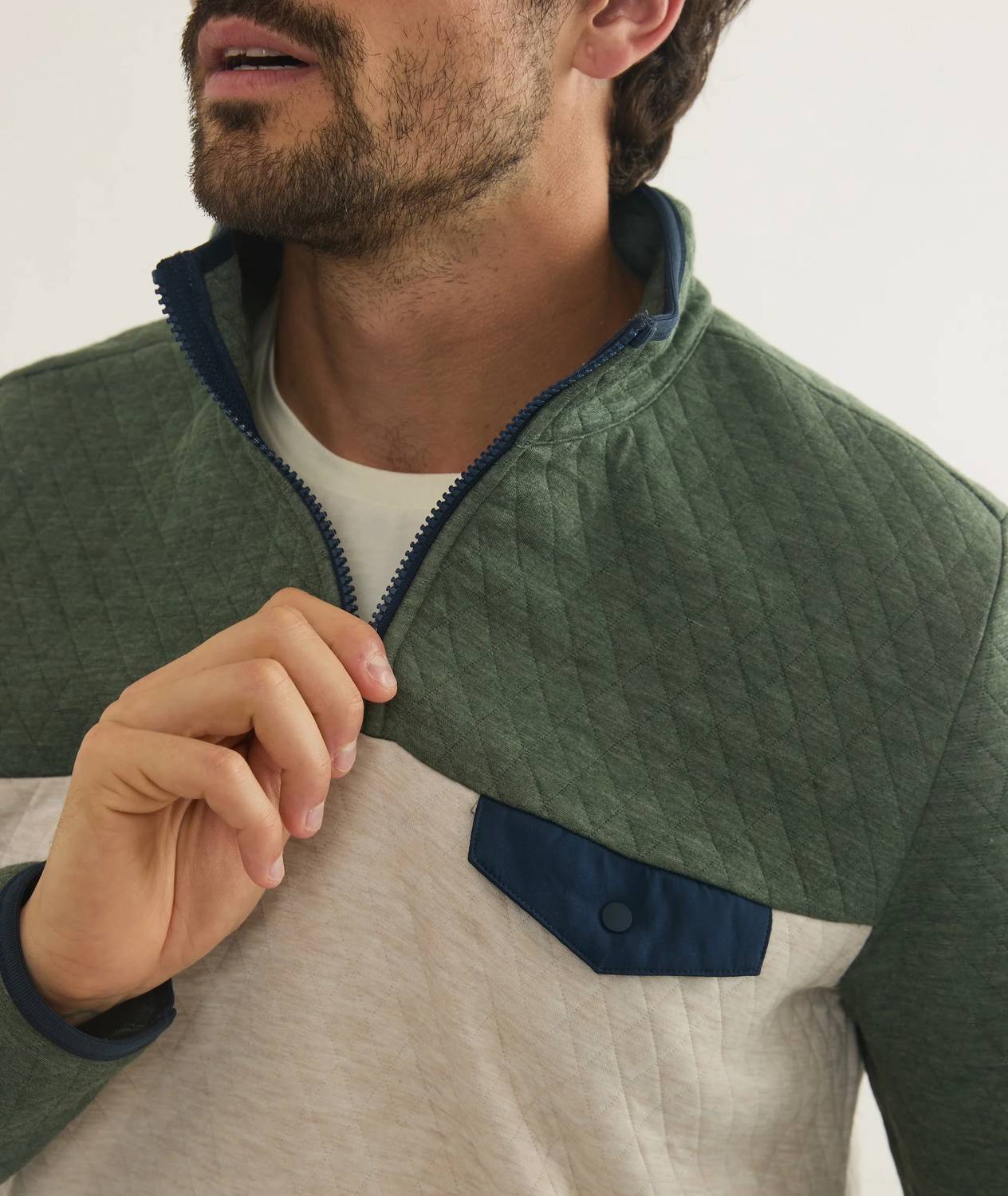 Marine Layer - Corbet Colorblock Pullover