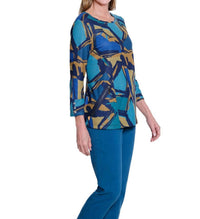 Multiples - Kaleidoscope Zip Pocket Top
