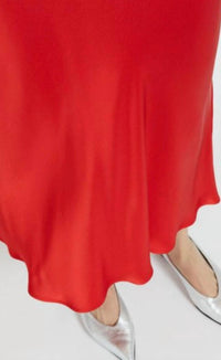 Ottod'Ame - Satin Slip Skirt