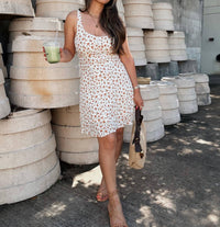 The Workshop Studio - Dainty Floral Mini Dress