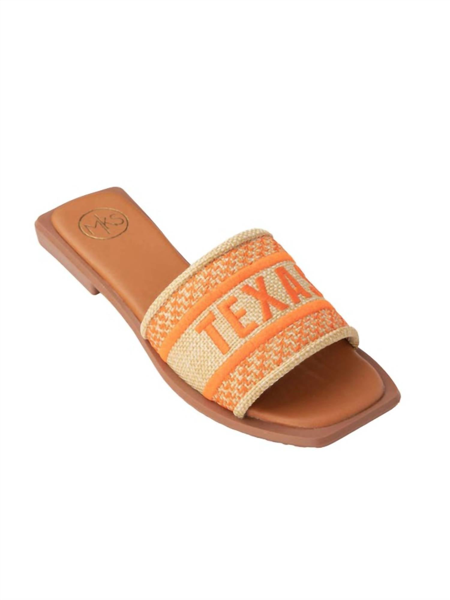 Makers - Women's Bobbie Game Day Texas Sandals