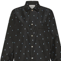 Forte Forte - Women's Glitter Taffeta Pajama Shirt