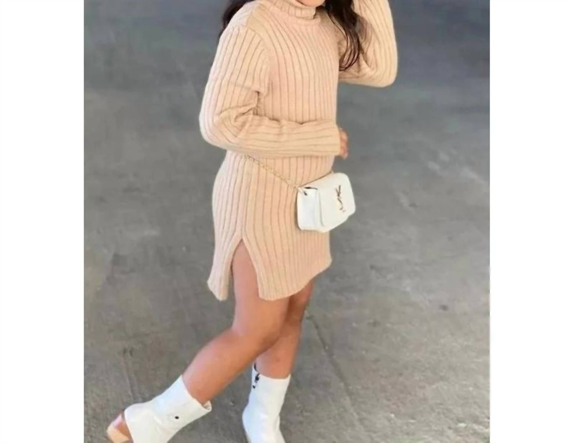 Meher'S - High Low Sweater Dress