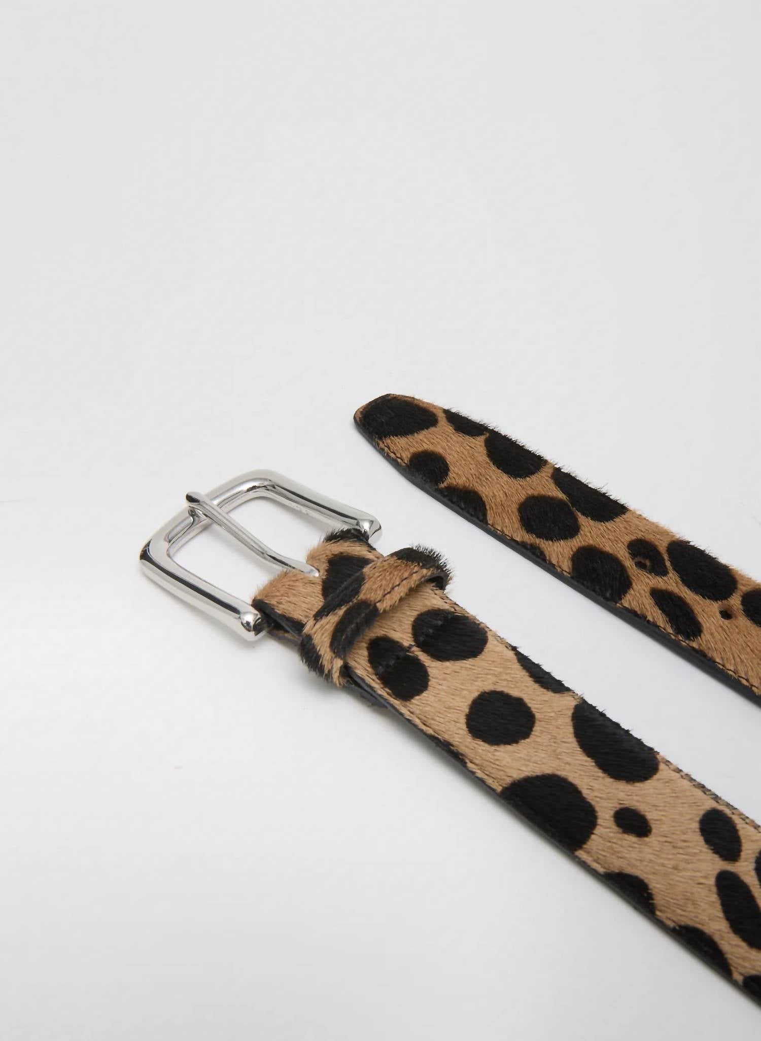 Tibi - Women's Classic Ponyhair Leather Belt