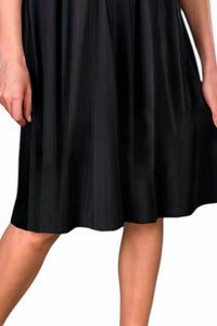 Shadowline Lingerie - Short Lace Cap Sleeve Nightgown