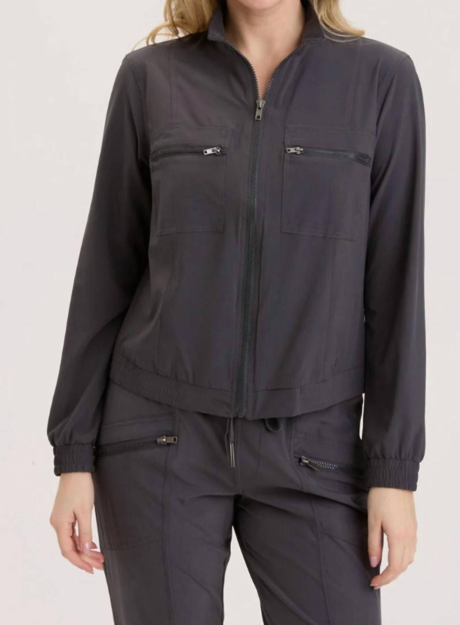Wearables - Women's Quinn Active Ruched Bomber Jacket