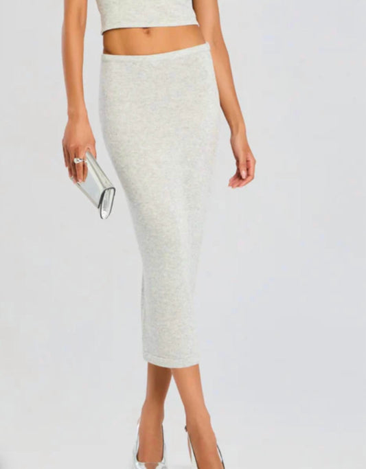 Ser.O.Ya - Koko Tea Length Knit Skirt