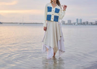 Esteem Couture - Ollie Handkerchief-style Midi Skirt