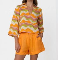 Elizabeth James The Label - Sami High Waist Shorts
