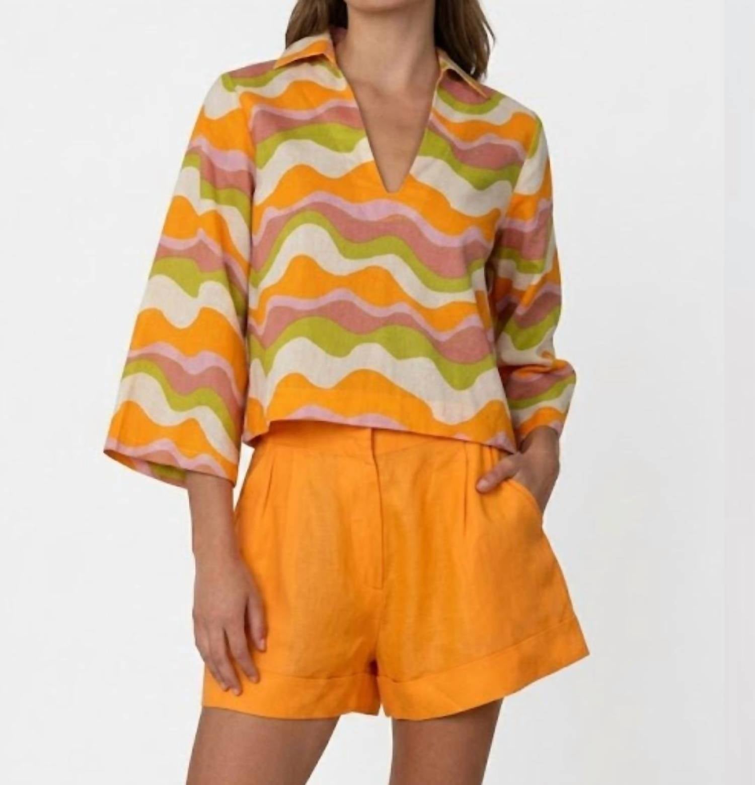 Elizabeth James The Label - Sami High Waist Shorts