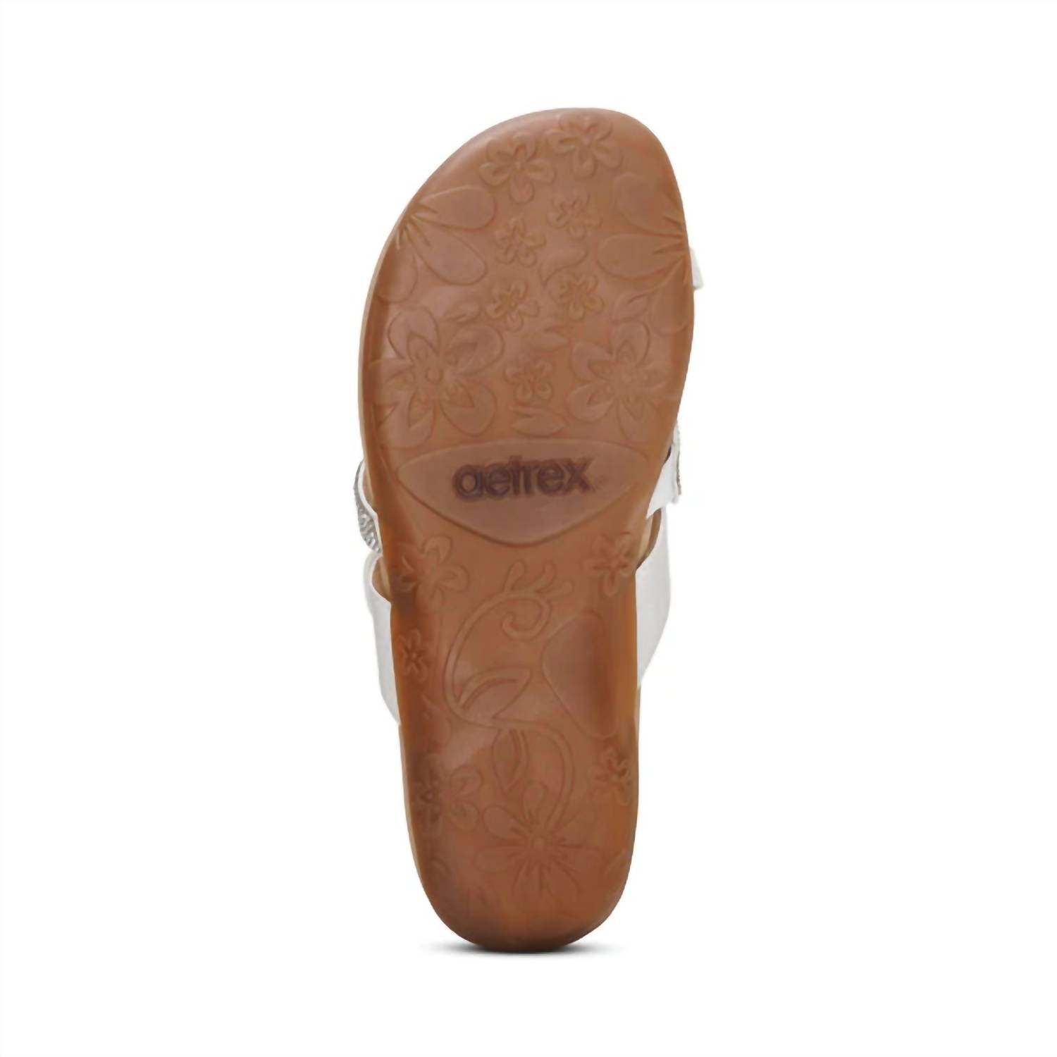 Aetrex - Women's Izzy Sparkle Thong Sandals