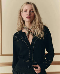 The Great. - Studded Cardigan