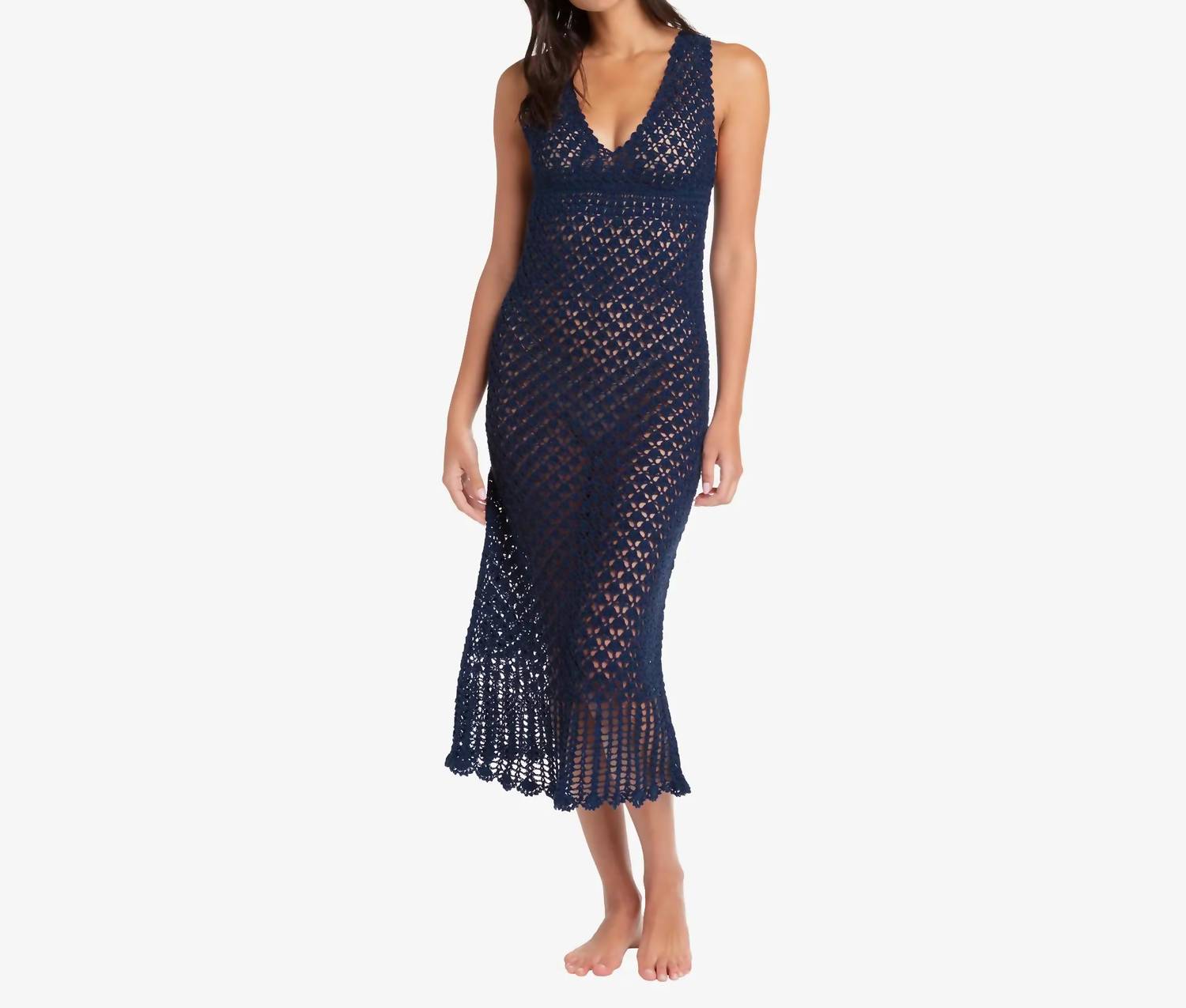 Helen Jon - Claudia Crochet Midi Dress