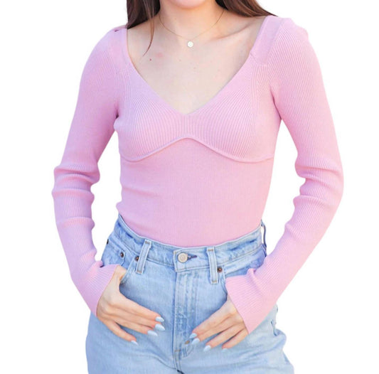 Astr - Ribbed Sweater