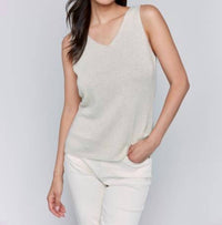 Charlie B - Lurex Knit Camisole Top