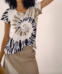 Elliott Lauren - Spiral Tie-dye Tee