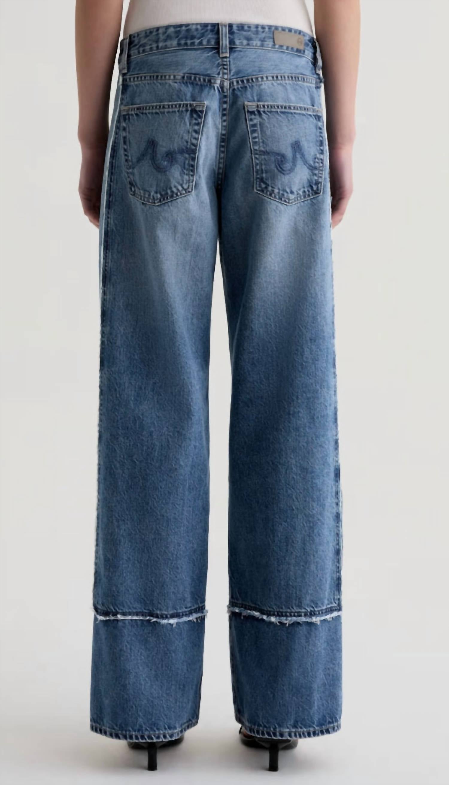 Ag Jeans - Adria Low Rise Paneled Fit Jeans