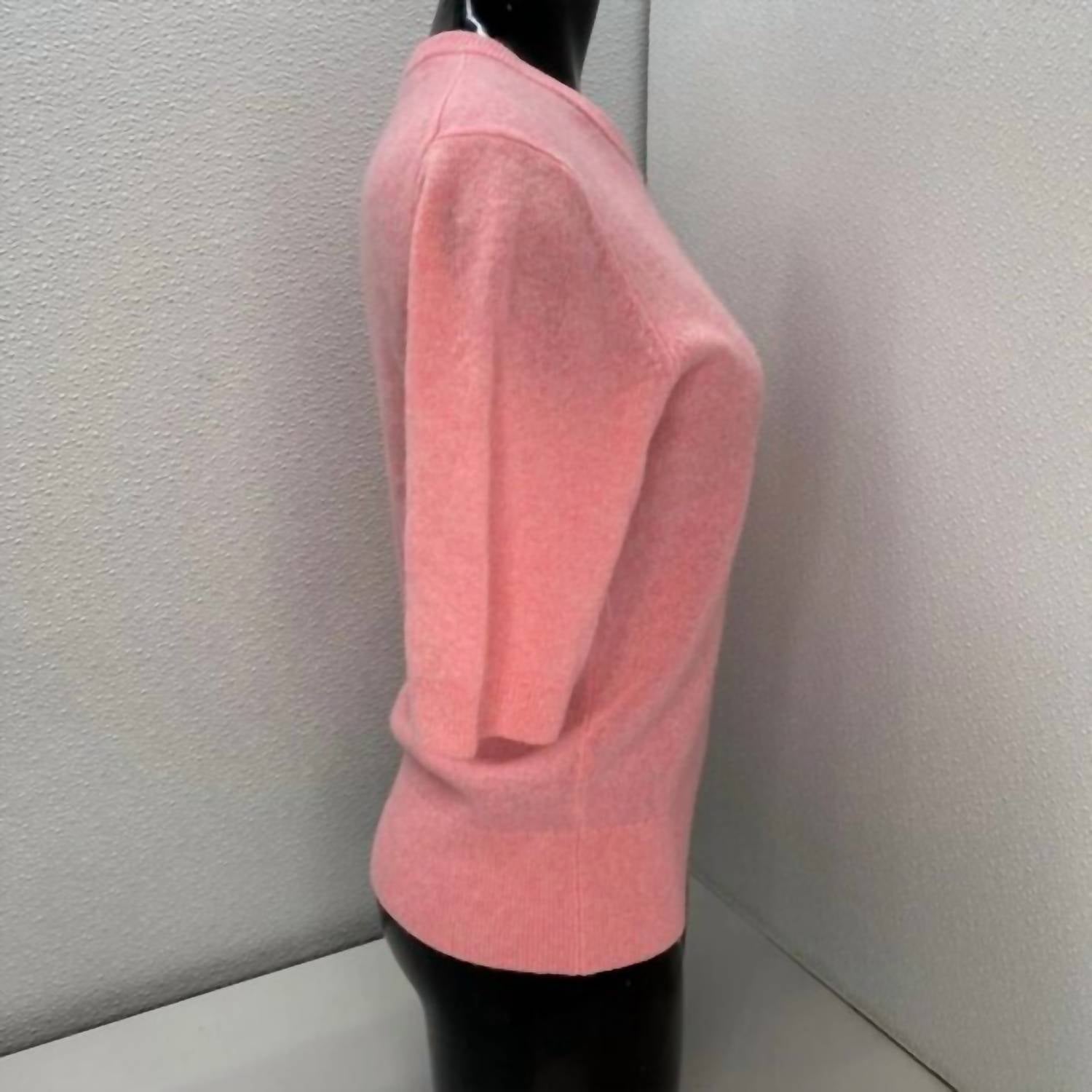 White + Warren - Women's Cashmere Short Sleeve Pullover Sweater Tee
