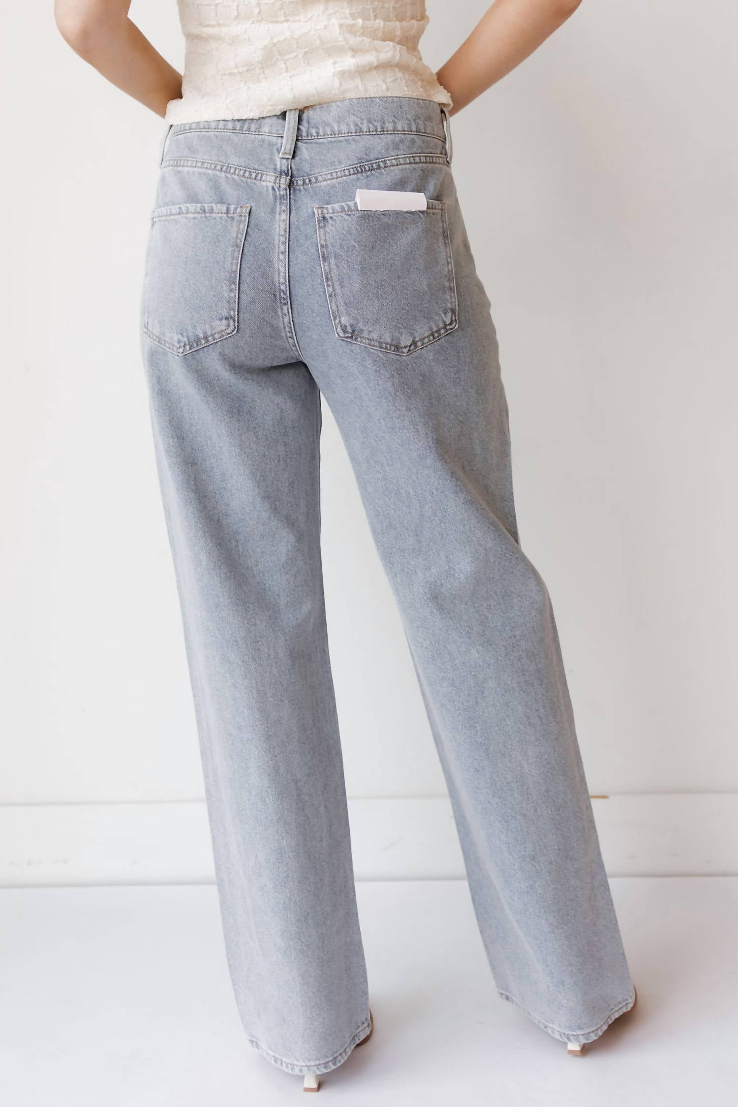 DAZE 1999 Slouch Fit Jeans in lovers knot - women's jeans - alternate view