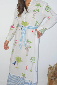 Nibi - Long Sleeve Shirt Dress