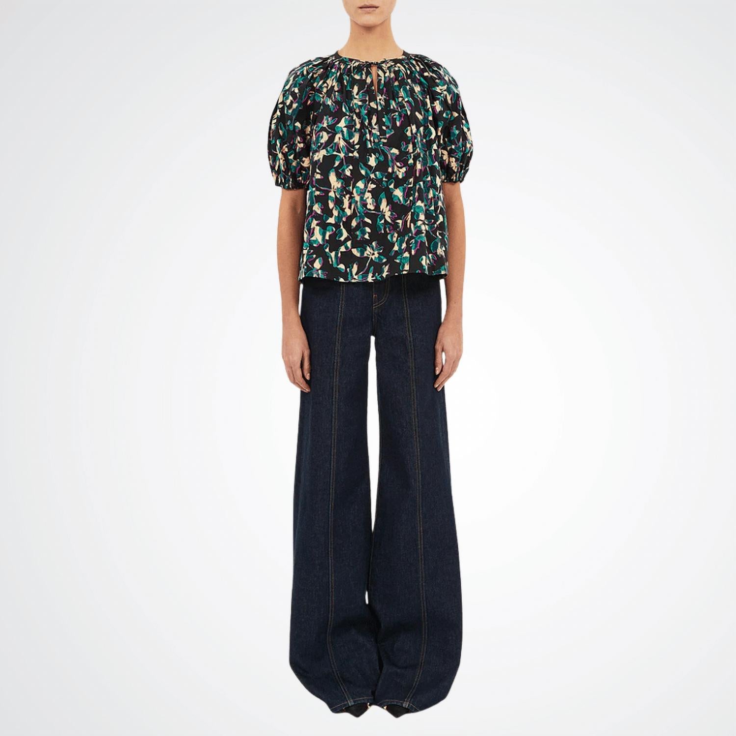 Ulla Johnson - Loli Short Sleeve Blouse
